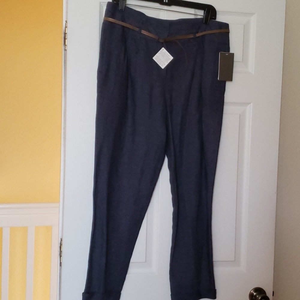 NWT, ZARA Linen Trouser